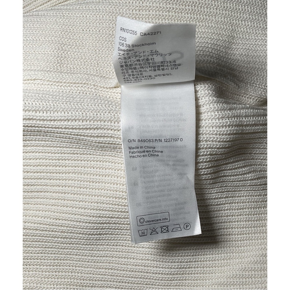 COS ~Ribbed-Knit Mini Dress (NWT) - Picture 11 of 13
